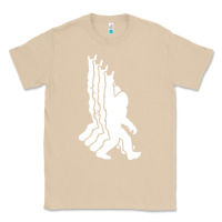 Mushroom retro bigfoot funny sasquatch and peace Classic Tee - linhVisuals