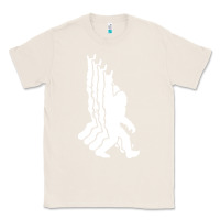 Natural retro bigfoot funny sasquatch and peace Classic Tee - linhVisuals