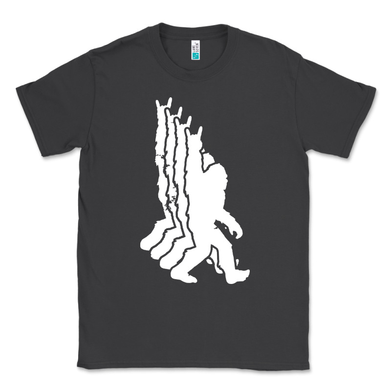 Retro Bigfoot Funny Sasquatch And Peace Classic Tee by linhVisuals | Teevron