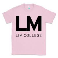 Bubblegum Pink lim college Classic Tee - linhVisuals