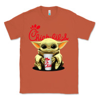 Copper baby yoda hold Classic Tee - linhVisuals