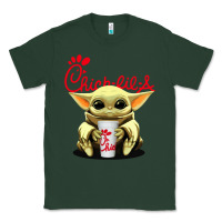 Sports Green baby yoda hold Classic Tee - linhVisuals