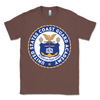 Chestnut United States Coast Guard Academy Classic Tee - linhVisuals