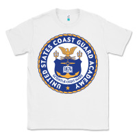 White United States Coast Guard Academy Classic Tee - linhVisuals