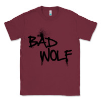 Burgundy bad wolf racerback Classic Tee - linhVisuals