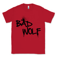 Red bad wolf racerback Classic Tee - linhVisuals