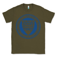 Army Green Emmanuel College Classic Tee - linhVisuals
