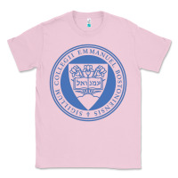 Bubblegum Pink Emmanuel College Classic Tee - linhVisuals