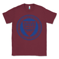 Burgundy Emmanuel College Classic Tee - linhVisuals