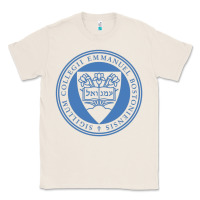 Natural Emmanuel College Classic Tee - linhVisuals