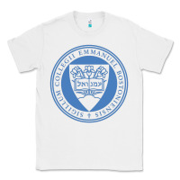 White Emmanuel College Classic Tee - linhVisuals