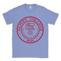 Colony Blue olivet college vectorized Classic Tee - linhVisuals
