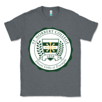 Charcoal Heather st. norbert college Classic Tee - linhVisuals