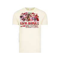 Vintage Arctic farm animals is my valentine Vintage Tee - RacoonDesign