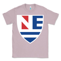Lilac new england college shield vectorized Classic Tee - linhVisuals