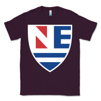 Plum new england college shield vectorized Classic Tee - linhVisuals