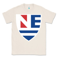Natural new england college shield vectorized Classic Tee - linhVisuals