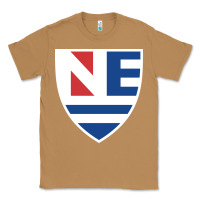 Toasted Coconut new england college shield vectorized Classic Tee - linhVisuals