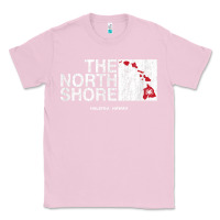 Bubblegum Pink hawaii islands north shore haleiwa vintage style t shirt Classic Tee - linhVisuals
