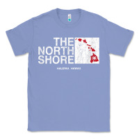 Colony Blue hawaii islands north shore haleiwa vintage style t shirt Classic Tee - linhVisuals