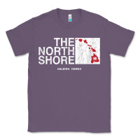 Lavender hawaii islands north shore haleiwa vintage style t shirt Classic Tee - linhVisuals
