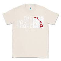 Natural hawaii islands north shore haleiwa vintage style t shirt Classic Tee - linhVisuals