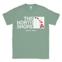 Sage hawaii islands north shore haleiwa vintage style t shirt Classic Tee - linhVisuals