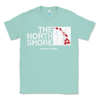 Seafoam hawaii islands north shore haleiwa vintage style t shirt Classic Tee - linhVisuals