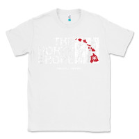 White hawaii islands north shore haleiwa vintage style t shirt Classic Tee - linhVisuals