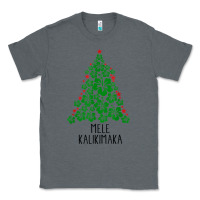 Charcoal Heather hawaiian christmas tree mele kalikimaka hawaii tropical t shirt Classic Tee - linhVisuals