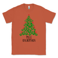 Copper hawaiian christmas tree mele kalikimaka hawaii tropical t shirt Classic Tee - linhVisuals