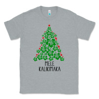 Heather Grey hawaiian christmas tree mele kalikimaka hawaii tropical t shirt Classic Tee - linhVisuals