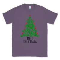 Lavender hawaiian christmas tree mele kalikimaka hawaii tropical t shirt Classic Tee - linhVisuals