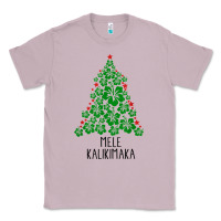 Lilac hawaiian christmas tree mele kalikimaka hawaii tropical t shirt Classic Tee - linhVisuals