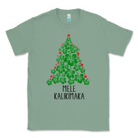 Sage hawaiian christmas tree mele kalikimaka hawaii tropical t shirt Classic Tee - linhVisuals