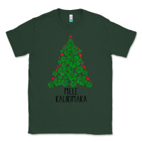 Sports Green hawaiian christmas tree mele kalikimaka hawaii tropical t shirt Classic Tee - linhVisuals
