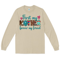 Mushroom first my mother forever my friend Long Sleeve Tee - Artiststas