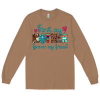 Toasted Coconut first my mother forever my friend Long Sleeve Tee - Artiststas