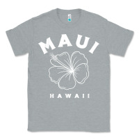 Heather Grey hawaii flower for women hibiscus maui hawaii t shirt Classic Tee - linhVisuals