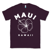 Plum hawaii flower for women hibiscus maui hawaii t shirt Classic Tee - linhVisuals
