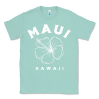 Seafoam hawaii flower for women hibiscus maui hawaii t shirt Classic Tee - linhVisuals