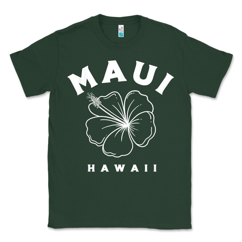 Hawaii Flower For Women Hibiscus Maui Hawaii T Shirt Classic Tee by linhVisuals | Teevron