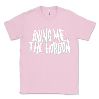 Bubblegum Pink be happy Classic Tee - linhVisuals