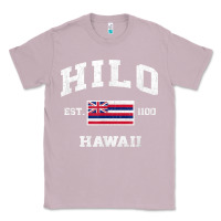 Lilac hilo hawaii hi vintage state athletic style t shirt Classic Tee - linhVisuals