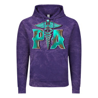 Cloud Purple physician medical symbol assistant nurse Vintage Hoodie - BarkalooDesign