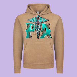 Physician Medical Symbol Assistant Nurse Vintage Hoodie Designed By Barkaloodesign