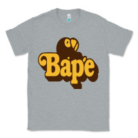 Heather Grey baby bape Classic Tee - linhVisuals