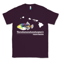 Plum humuhumunukunukuapua'a hawaii state fish t shirt Classic Tee - linhVisuals
