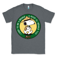 Charcoal Heather beagle scout patrol wood badge Classic Tee - linhVisuals