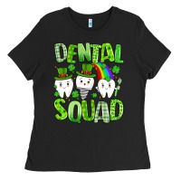 St. Patricks Day Dental Squad Ladies Tee | Teevron